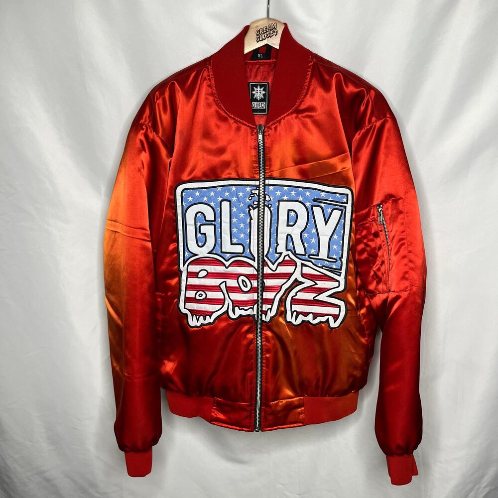 Chief Keef Glo Gang Glory Boyz Entertainment Turbo Bomber Jacket Tour Merch XL